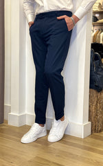 PANTALONE CAPRI PIEGA INGLESE