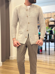 CARDIGAN COLLO COREANO