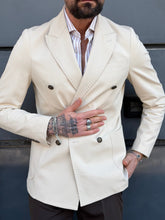 GIACCA NICOLAS DOPPIO PETTO PUNTO MILANO BOTTONE METALLO