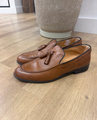 MOCASSINO CUOIO CON NAPPINE