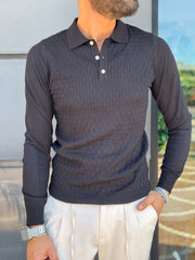 POLO FILO MANICA LUNGA
