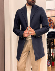 CAPPOTTO MONOPETTO MISTO LANA