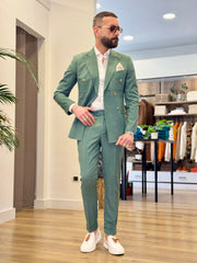 ABITO DOPPIOPETTO BOTTONI ORO