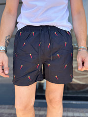 COSTUME CON RICAMO CORNO