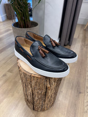 MOCASSINO PELLE CON NAPPINE