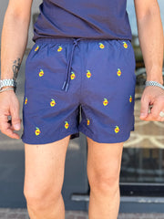 COSTUME RICAMO LIMONI CON OCCHIALI DA SOLE