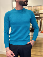 MAGLIA GIROCOLLO IN FILO MANICA LUNGA