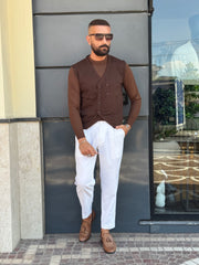 GILET DOPPIO PETTO MAGLIA