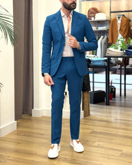 ABITO MONOPETTO TINTA UNITA TASCHE A PATTINA