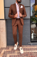 ABITO MONOPETTO REVER IMPUNTURATO A MANO