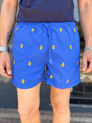 COSTUME RICAMO LIMONI CON OCCHIALI DA SOLE