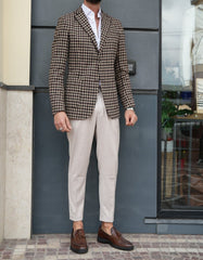 GIACCA MONOPETTO FANTASIA QUADRI