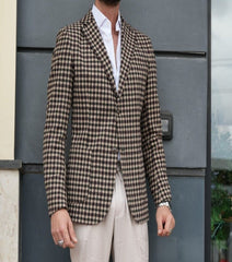 GIACCA MONOPETTO FANTASIA QUADRI