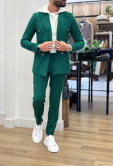 ABITO DOPPIO PETTO BOTTONE METALLO