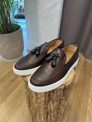 MOCASSINO PELLE CON NAPPINE