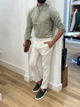 CAMICIA LINO KOREANA