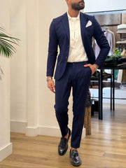 ABITO MONOPETTO TINTA UNITA TASCHE A PATTINA