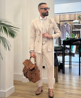 ABITO DOPPIO PETTO BOTTONE METALLO