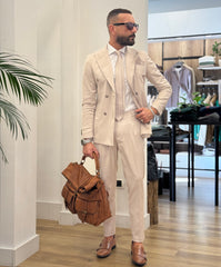 ABITO DOPPIO PETTO BOTTONE METALLO