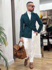 GIACCA DOPPIO PETTO BOTTONE METALLO