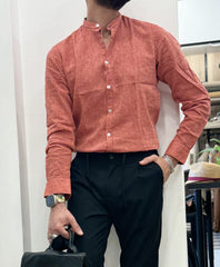 CAMICIA LINO KOREANA