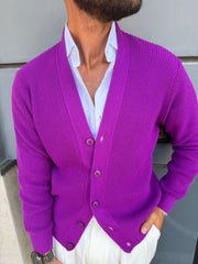 CARDIGAN BERLINO SCIALLATO CINQUE BOTTONI