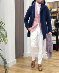 PARKA IN LANA INTERNO TRAPUNTA