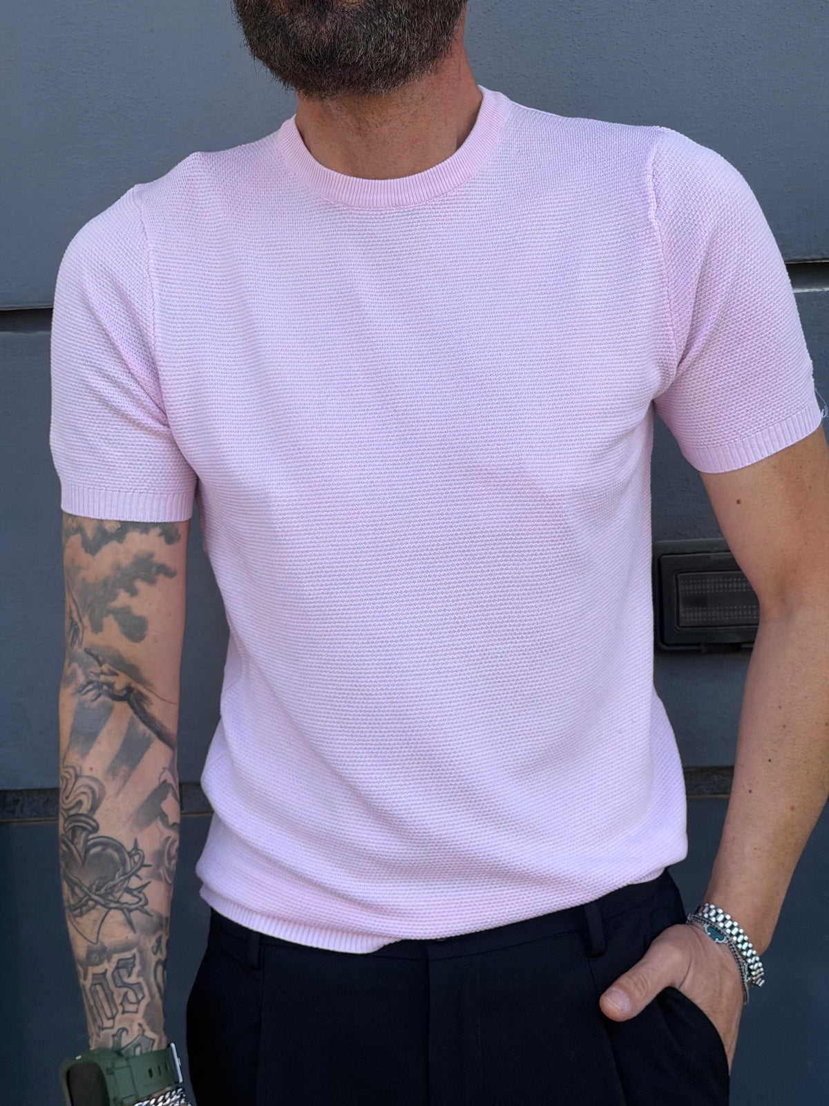 MAGLIA MICOL FILO GIROCOLLO ARMATURATA