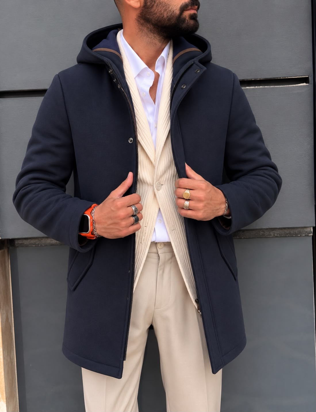 PARKA MELBOURN ARMATURATO CON ZIP