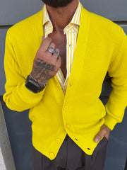 CARDIGAN BERLINO SCIALLATO CINQUE BOTTONI