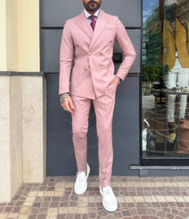 ABITO DOPPIO PETTO BOTTONE ORO