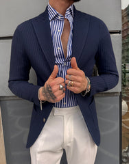 GIACCA MALTA MONOPETTO COTONE ARMATURATO