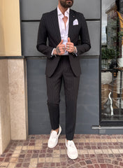 ABITO SPRING MONOPETTO GESSATO