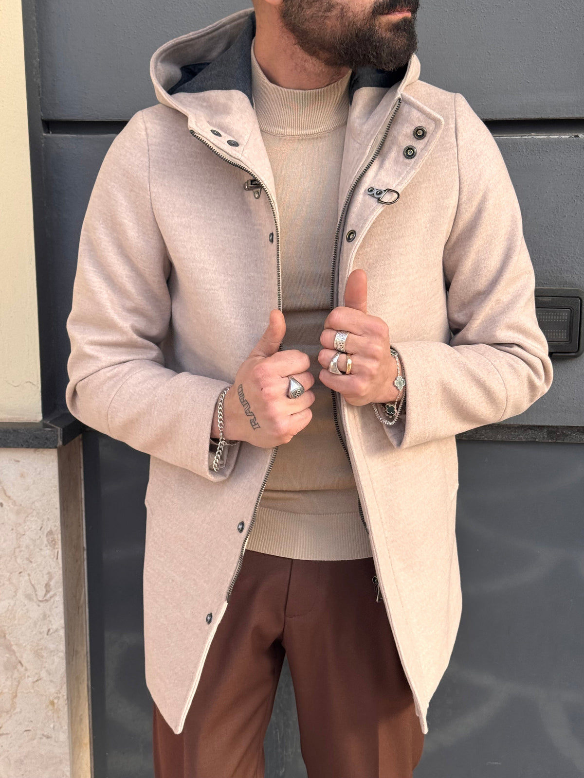 PARKA LISBONA CON INTERNO IN FELPA