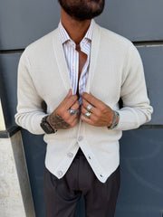 CARDIGAN BERLINO SCIALLATO CINQUE BOTTONI