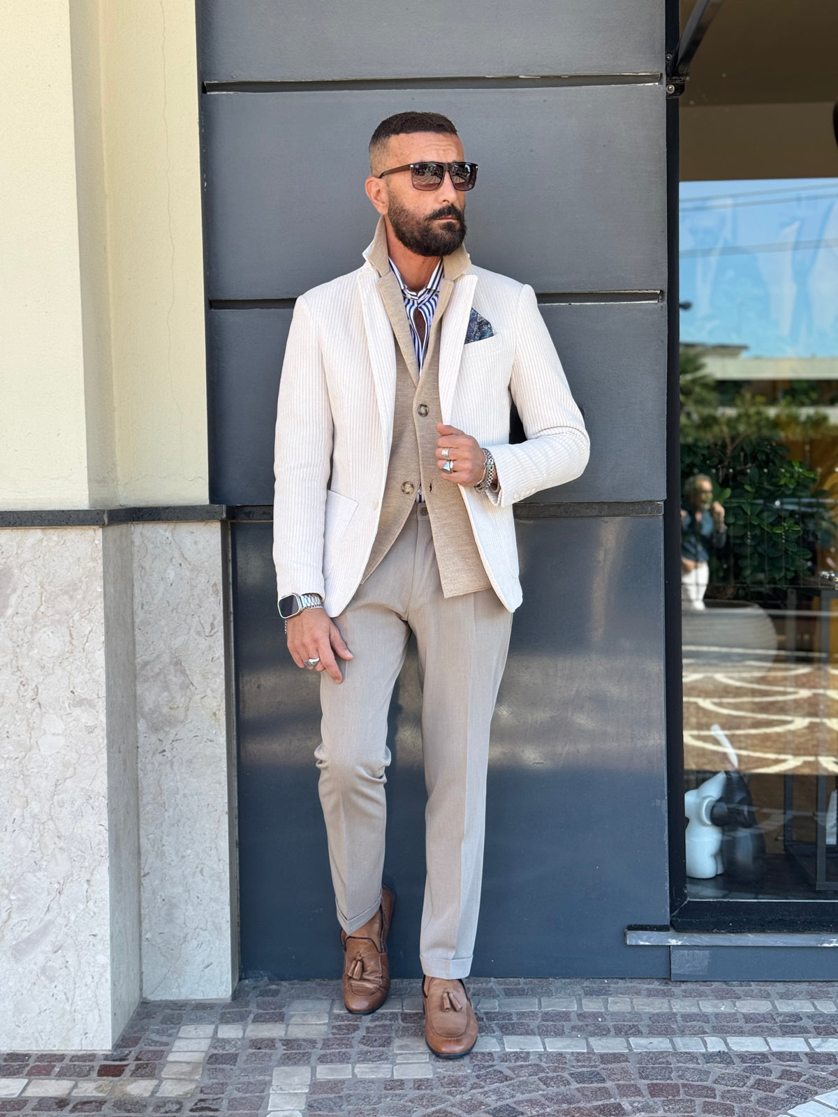 GIACCA MONOPETTO TASCA A TOPPA VELLUTO A COSTINE