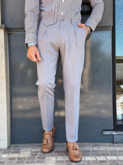 PANTALONE SARTORIALE TASMANIA FONDO LARGO