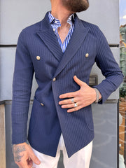 GIACCA CAMICIA BORUSSIA DOPPIO PETTO BOTTONE METALLO