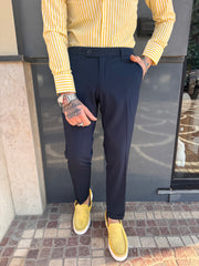 PANTALONE LIMA 1 CAPRI CON PIEGA INGLESE