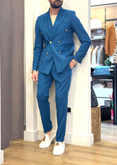 ABITO DOPPIOPETTO BOTTONE ORO