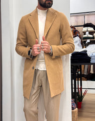 CAPPOTTO MONOPETTO MISTO LANA