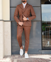 ABITO DOPPIO PETTO BOTTONE METALLO