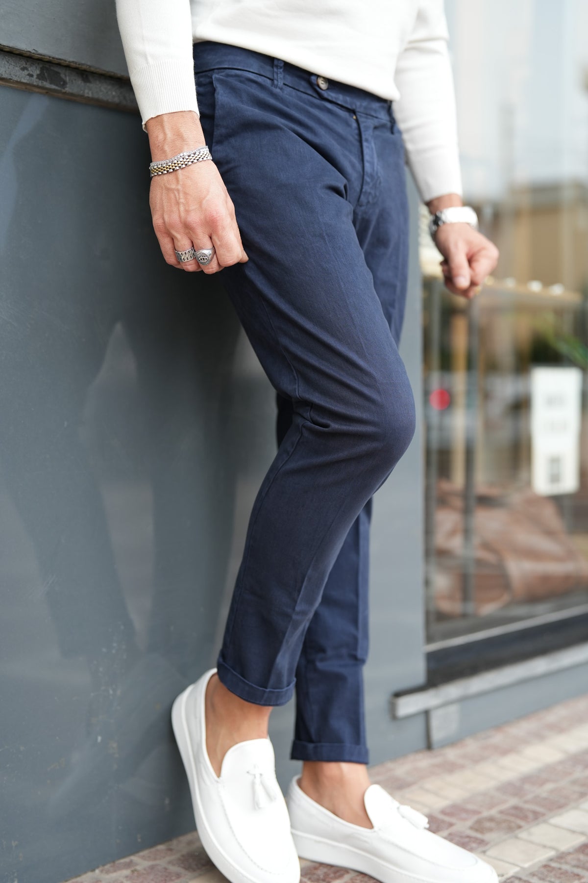 PANTALONI CAPRI  CALDO COTONE