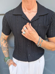 MAGLIA SALENTO CARDIGAN MANICA CORTA