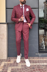 ABITO MARSIGLIA DOPPIO PETTO BOTTONI ORO