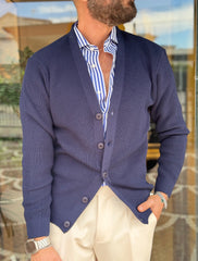 CARDIGAN SEI BOTTONI