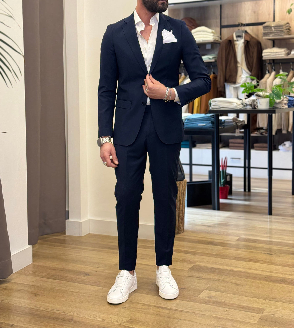 ABITO TEN TINTA UNITA MONOPETTO