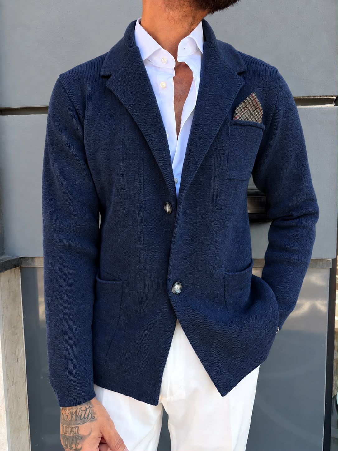 CARDIGAN NAIROBI GIACCA MISTO LANA