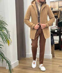 PARKA IN LANA INTERNO TRAPUNTA