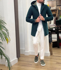 PARKA IN LANA INTERNO TRAPUNTA